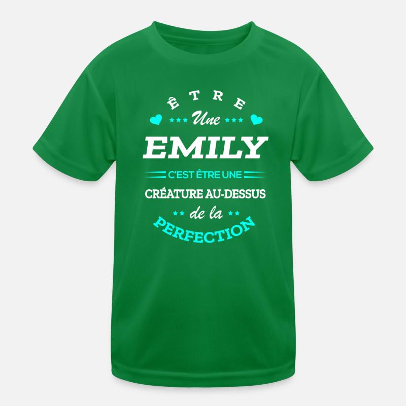 EMILY PARFAITE - NOM EMILY T-shirt sport Enfant