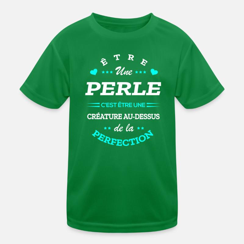 PERLE PARFAITE - NOM PERLE T-shirt sport Enfant