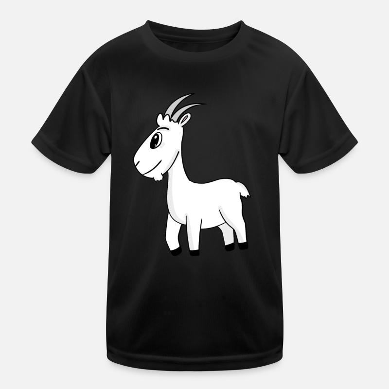 Goat Buck Kids Functional T-Shirt