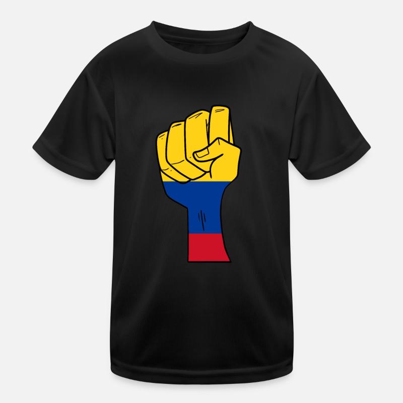 Kolumbien Kinder Funktions-T-Shirt