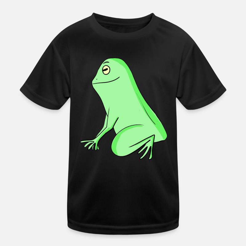 Frosch Kinder Funktions-T-Shirt