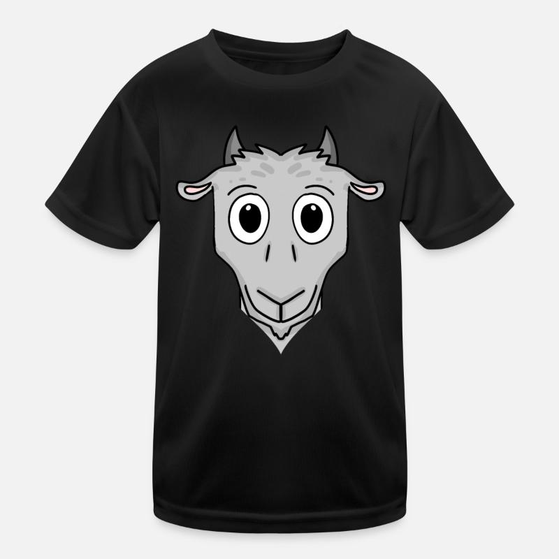 Tête de chèvre T-shirt sport Enfant