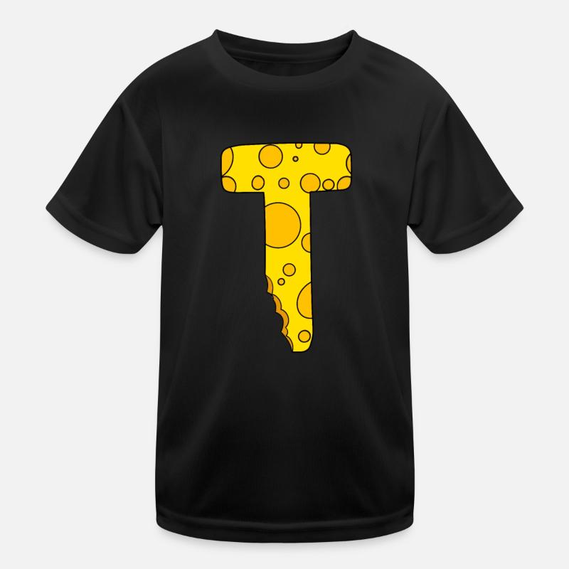 Lettre T T-shirt sport Enfant