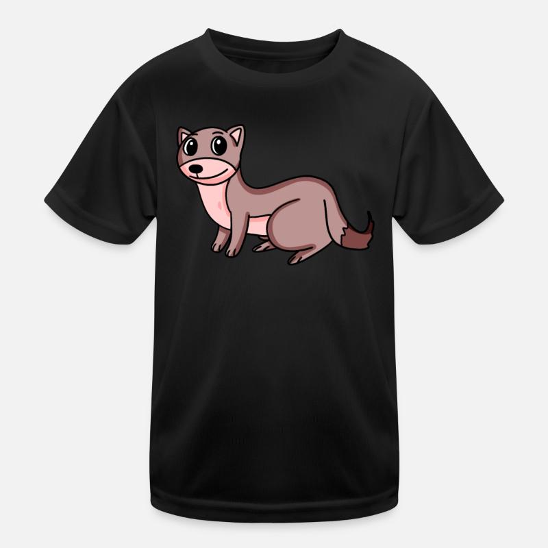 Weasel Marten Kids Functional T-Shirt