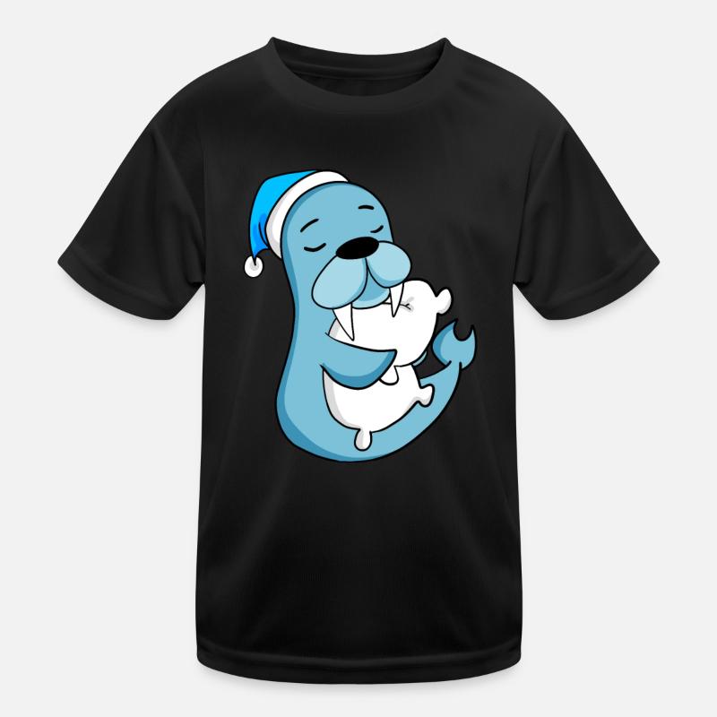 Seelöwe Kinder Funktions-T-Shirt