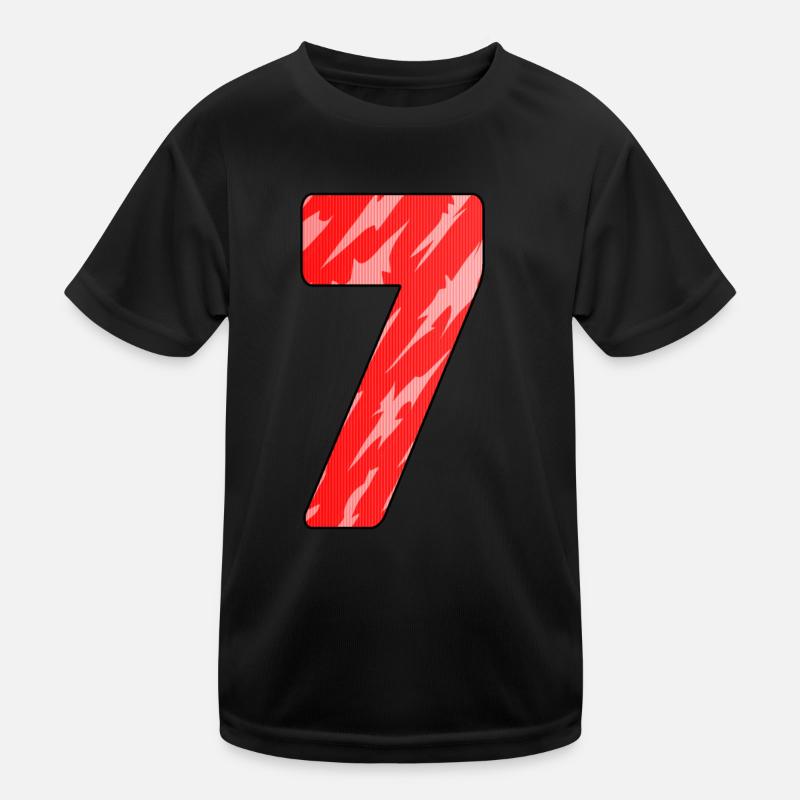 7 Kinder Funktions-T-Shirt