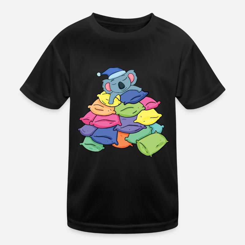Koala and pillows Kids Functional T-Shirt
