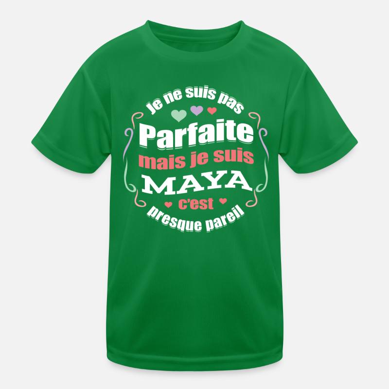 MAYA PARFAITE - PRENOM MAYA T-shirt sport Enfant