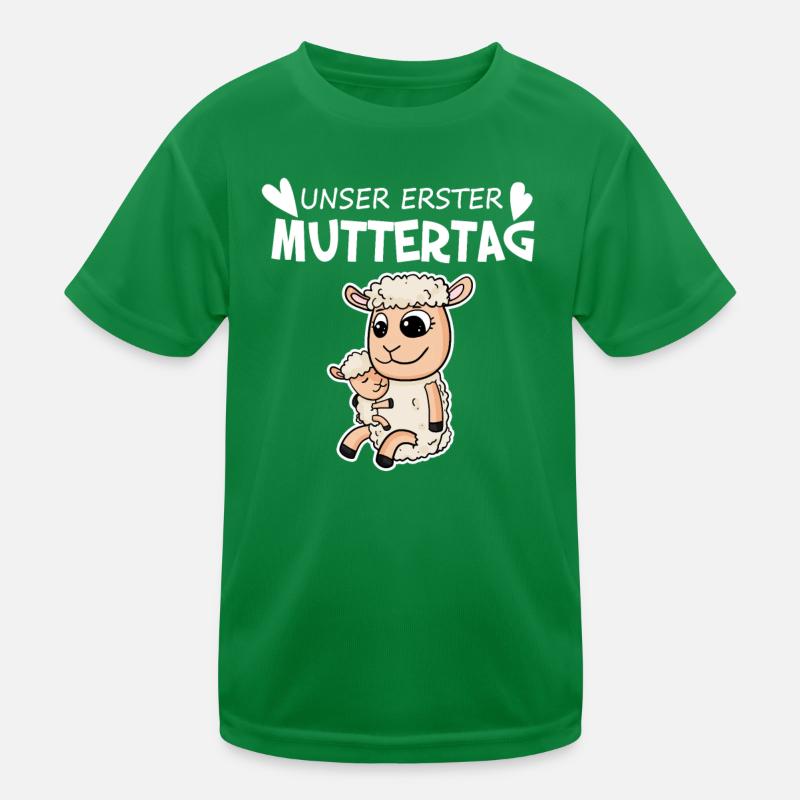 Muttertag Geschenkidee Mutter Kleinkind Motiv Kinder Funktions-T-Shirt
