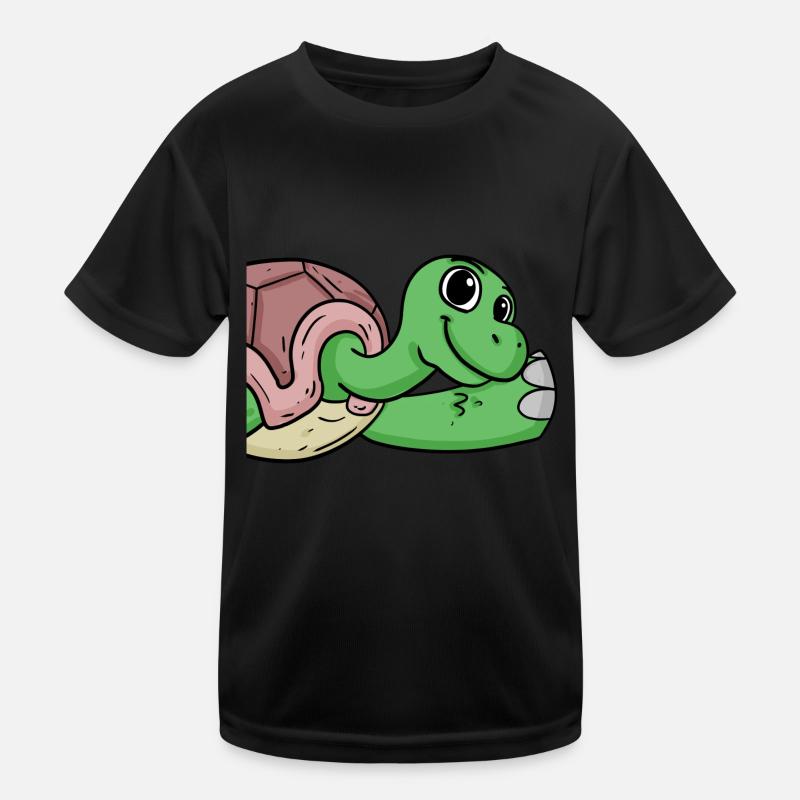 Turtle Greeting Greeting Kids Functional T-Shirt