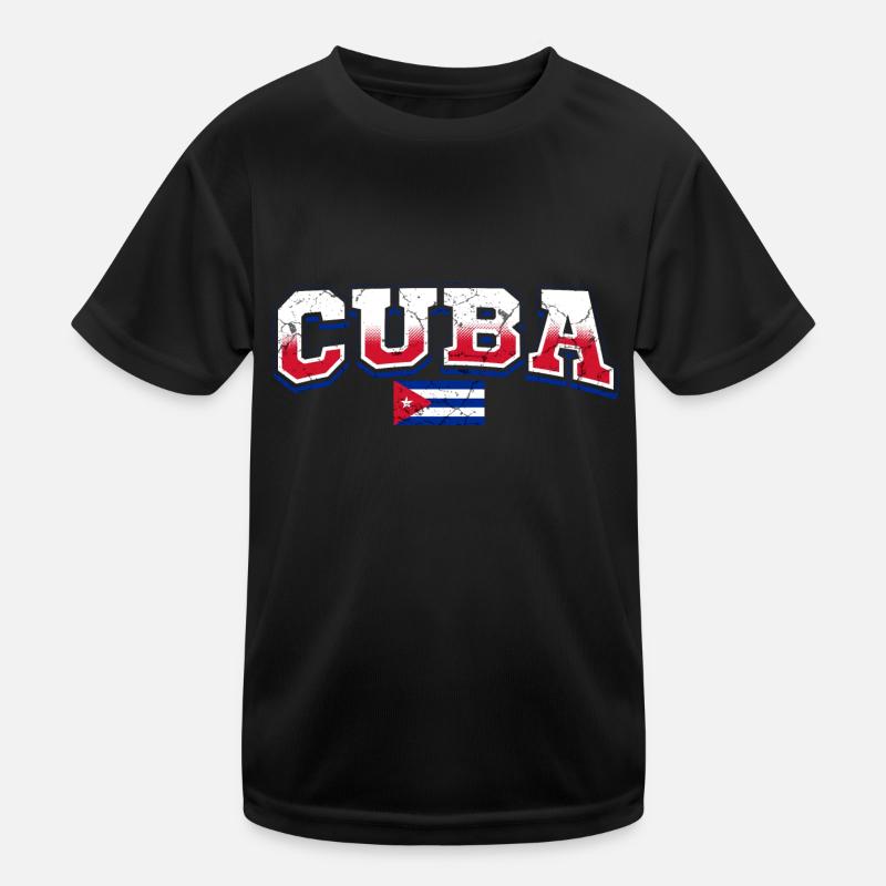 Cuba Kids Functional T-Shirt