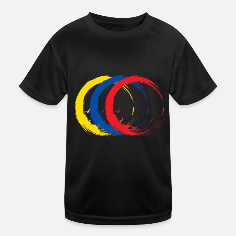 Ecuador Kinder Funktions-T-Shirt