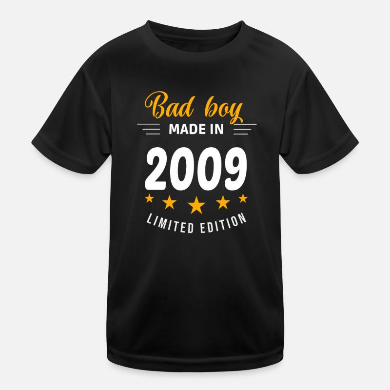 Bad boy made in 2009 Kids Functional T-Shirt
