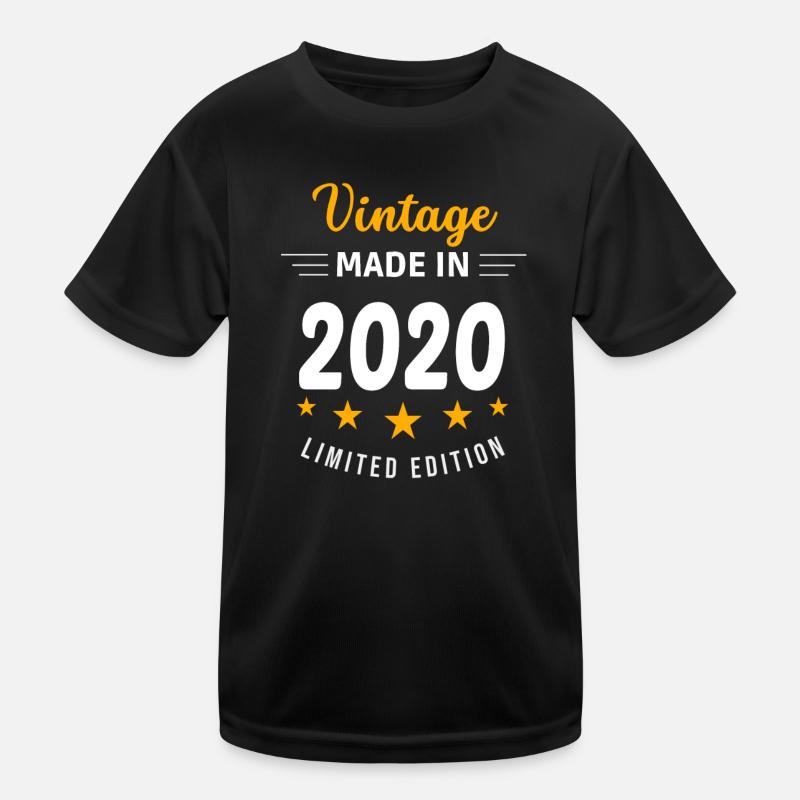 Vintage made in 2020 T-shirt sport Enfant