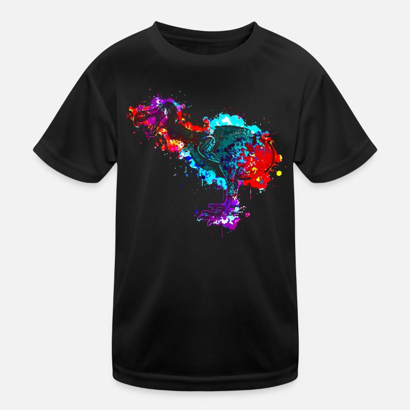 Dodo - An extinct flightless bird Kids Functional T-Shirt