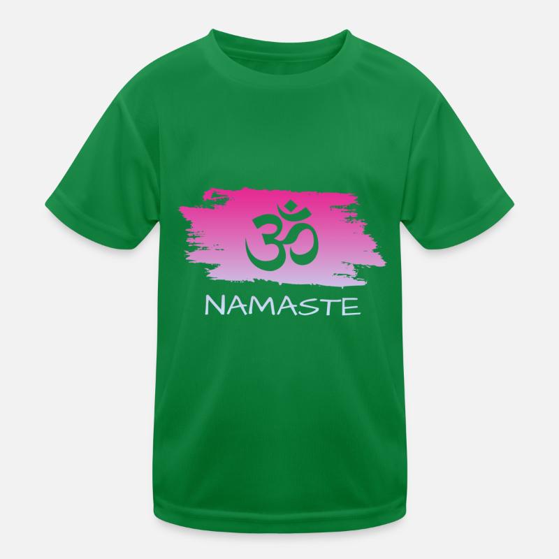Namaste Kinder Funktions-T-Shirt