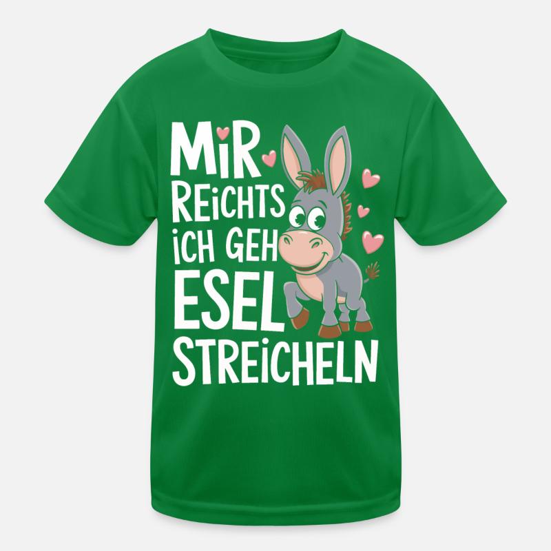 Donkey Donkey Mule Muli Kids Functional T-Shirt