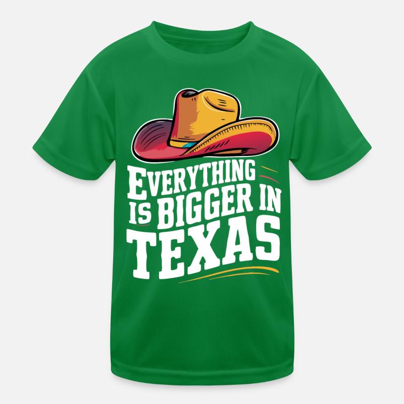 Texas State Texans Texas Kids Functional T-Shirt