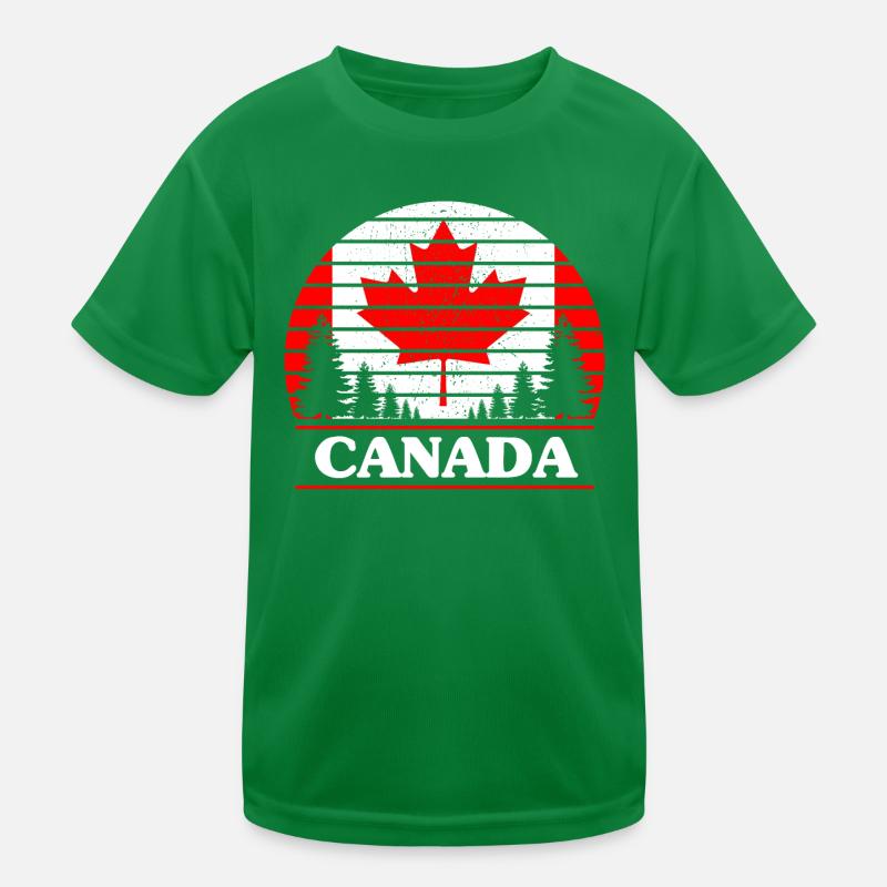 Canada Kids Functional T-Shirt