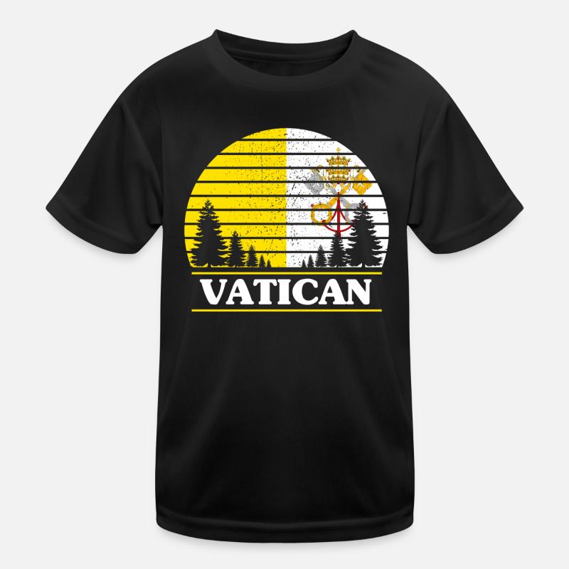 Vatikan Kinder Funktions-T-Shirt