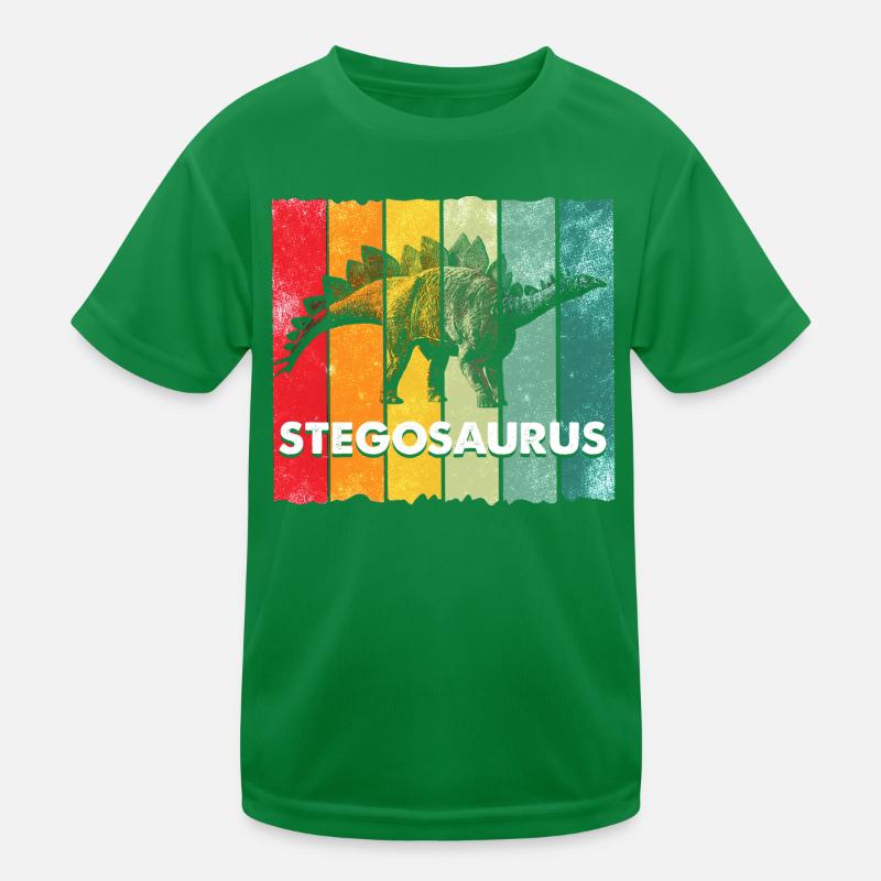Stegosaurus Dinosaurier Kinder Funktions-T-Shirt