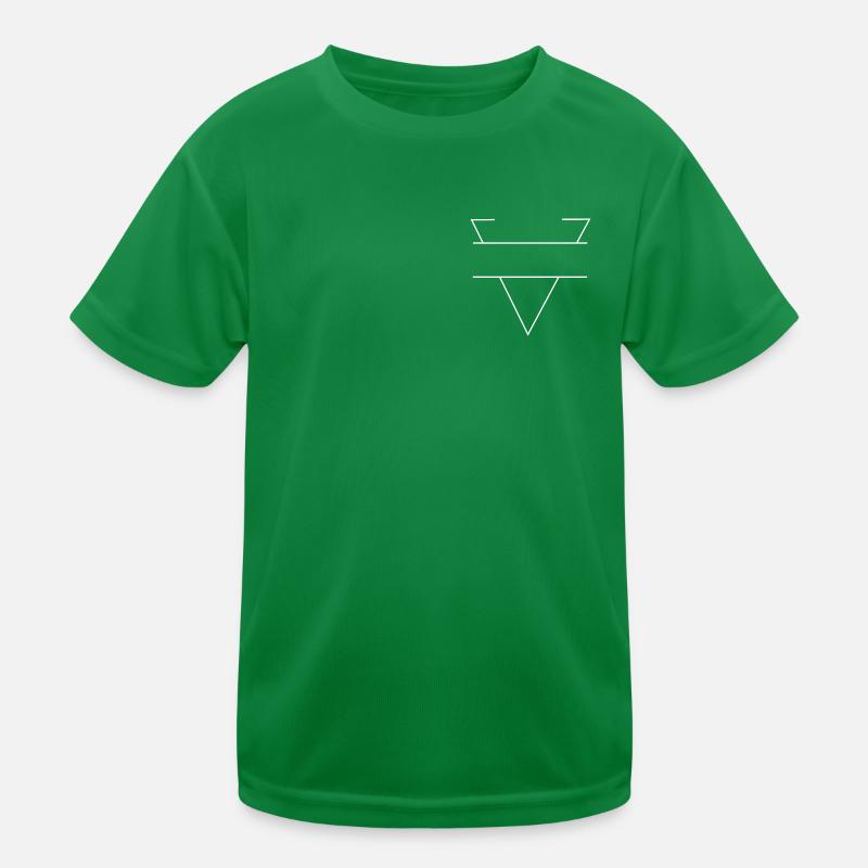 Triangle logo - Triangle shape Kids Functional T-Shirt