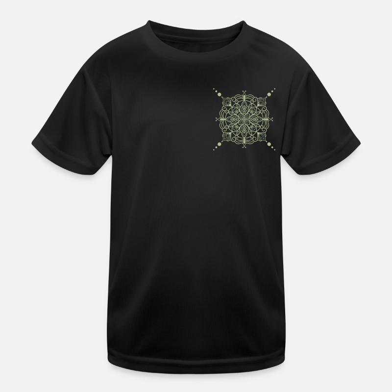 Style Mandala - vert T-shirt sport Enfant