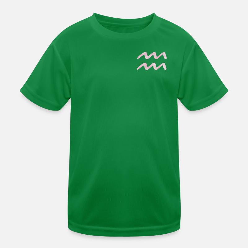 Wassermann Sternzeichen Kinder Funktions-T-Shirt