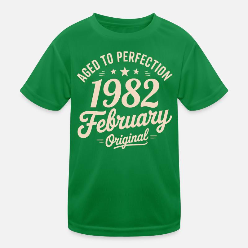 Février 1982 - February 1982 T-shirt sport Enfant