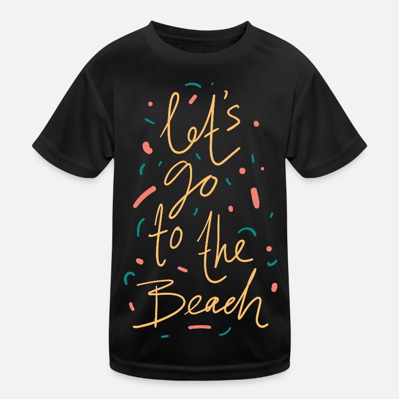 Chemise On va à la plage T-shirt sport Enfant