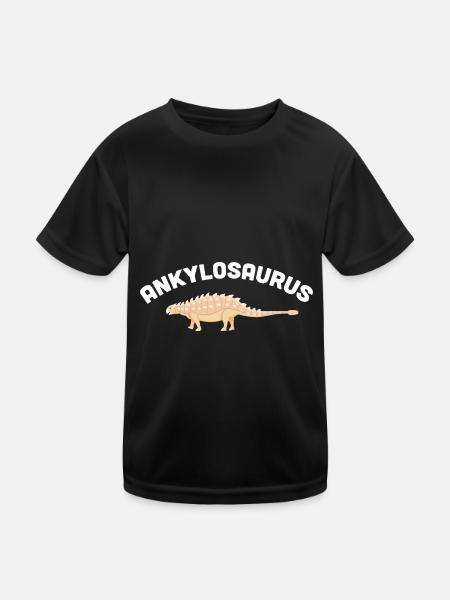 Ankylosaurus Ankylosaurus Dinosaurier Paläontologe - Kinder Funktions-T-Shirt - Schwarz