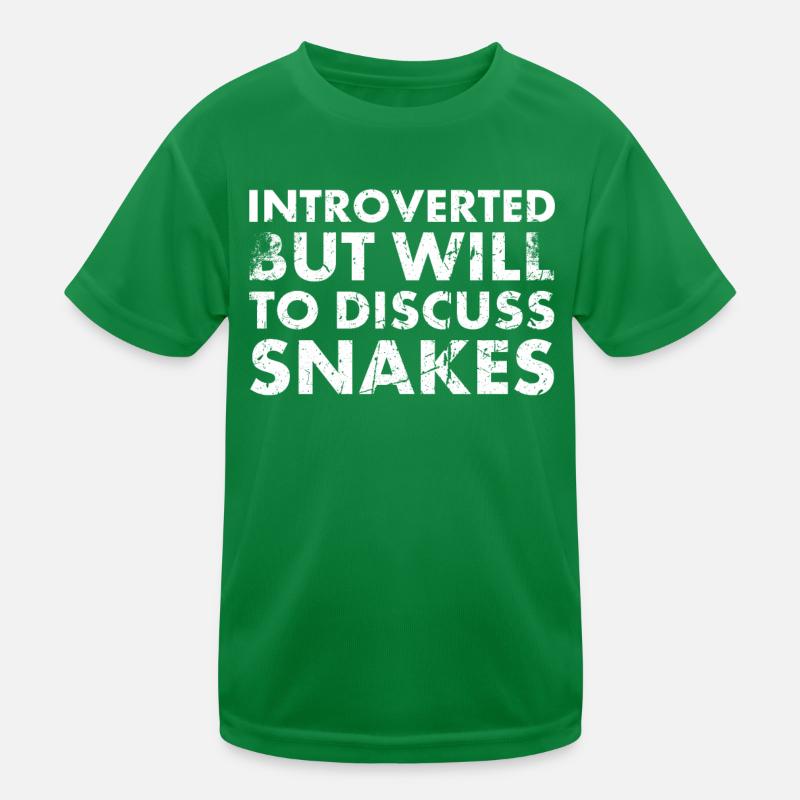 Introverted but ready to queue up for Kids Functional T-Shirt