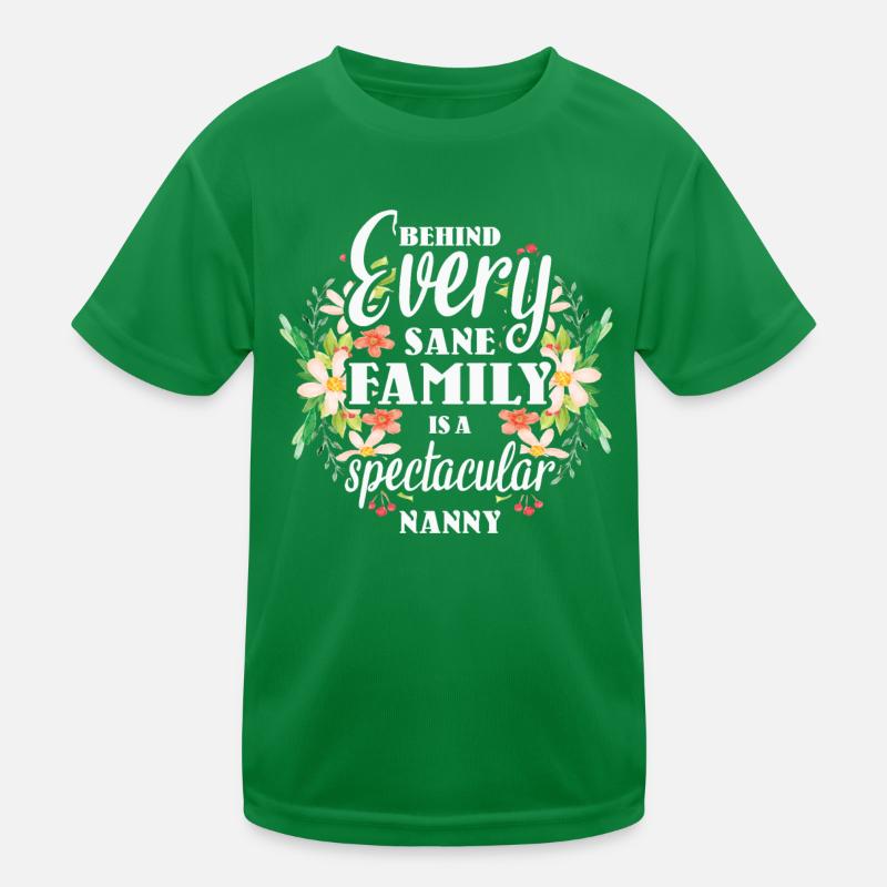 Behind every reasonable family is a Kids Functional T-Shirt