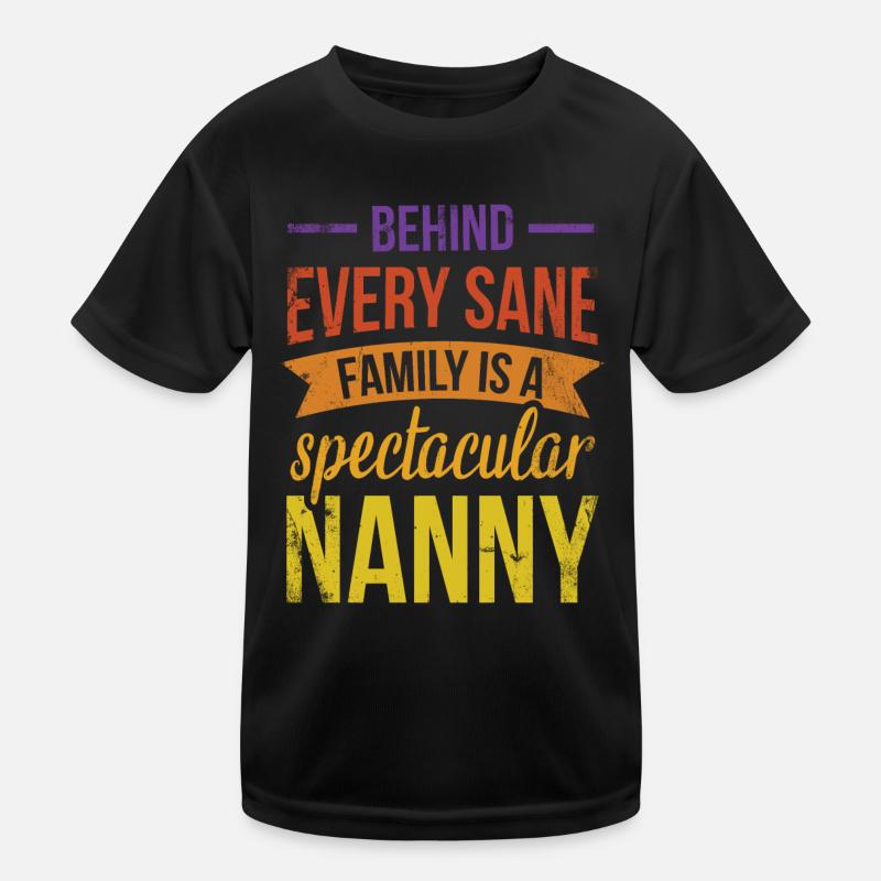 Behind every reasonable family is a Kids Functional T-Shirt