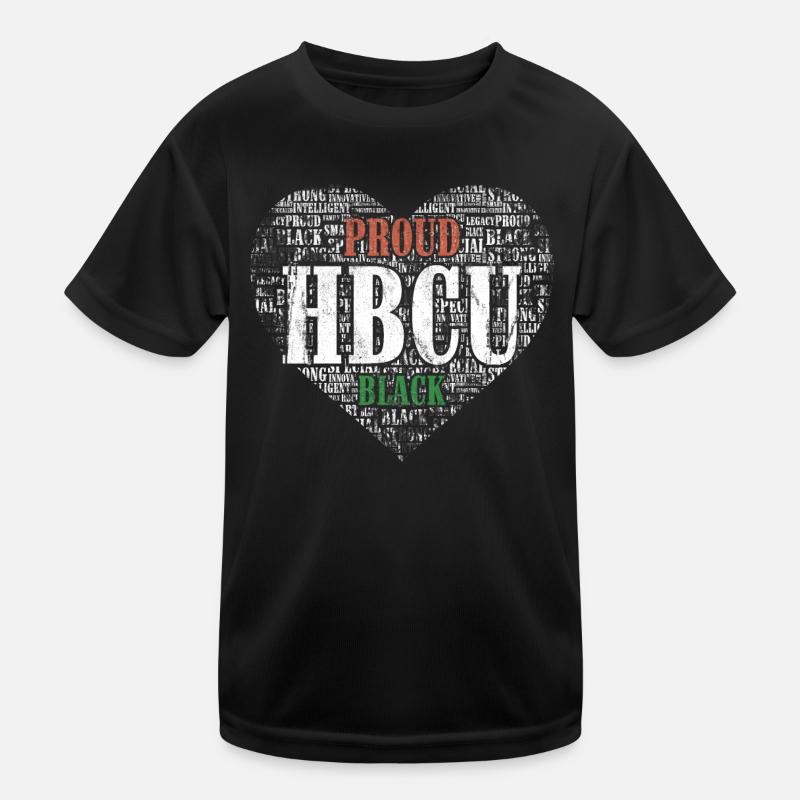Proud Hbcu-Black For Proud African Americans Kids Functional T-Shirt