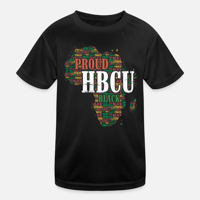 Proud Hbcu-Black For Proud African Americans Kids Functional T-Shirt