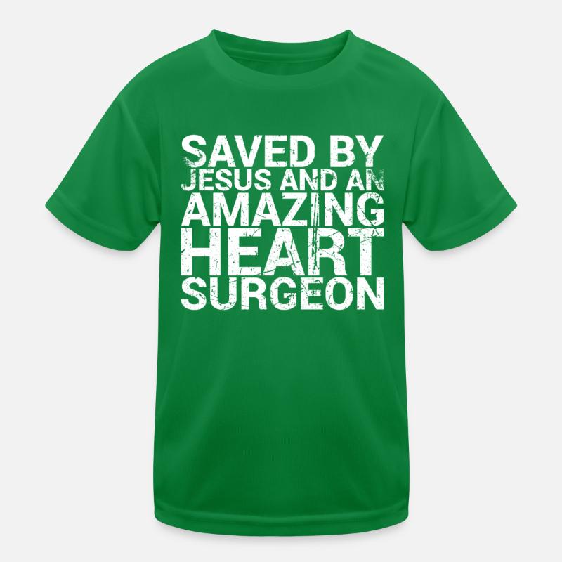 Saved by Jesus and an Amazing Kids Functional T-Shirt