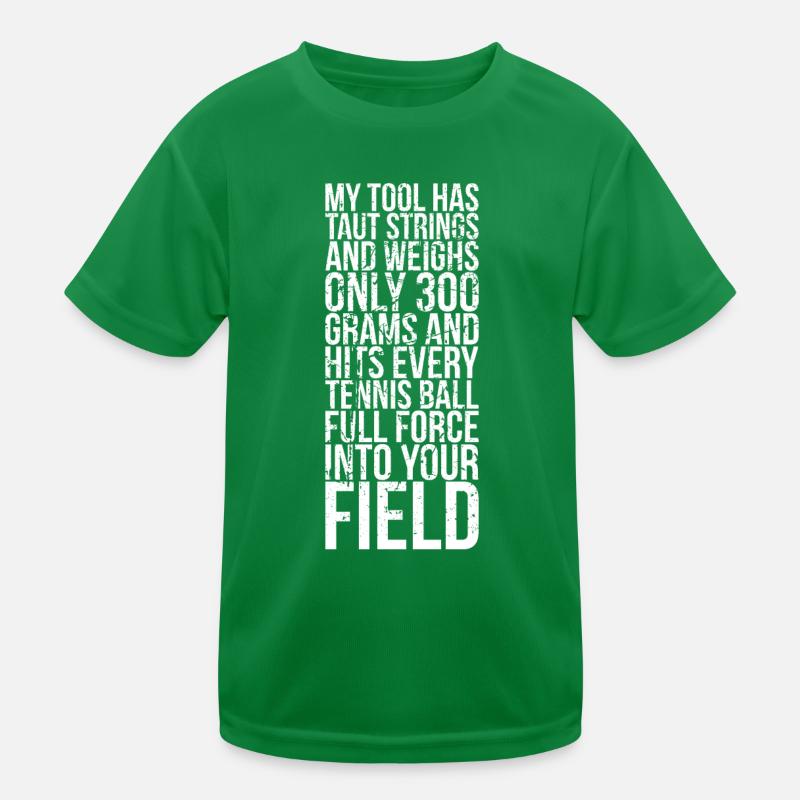 My Tools Has Tight Strings And Weighs Only 300 For Kids Functional T-Shirt