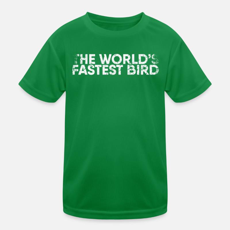 L’oiseau le plus rapide du monde pour les joueurs de badminton T-shirt sport Enfant