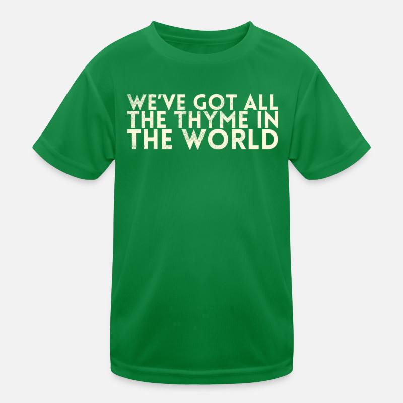 Nous avons tout le thym du monde pour le T-shirt sport Enfant