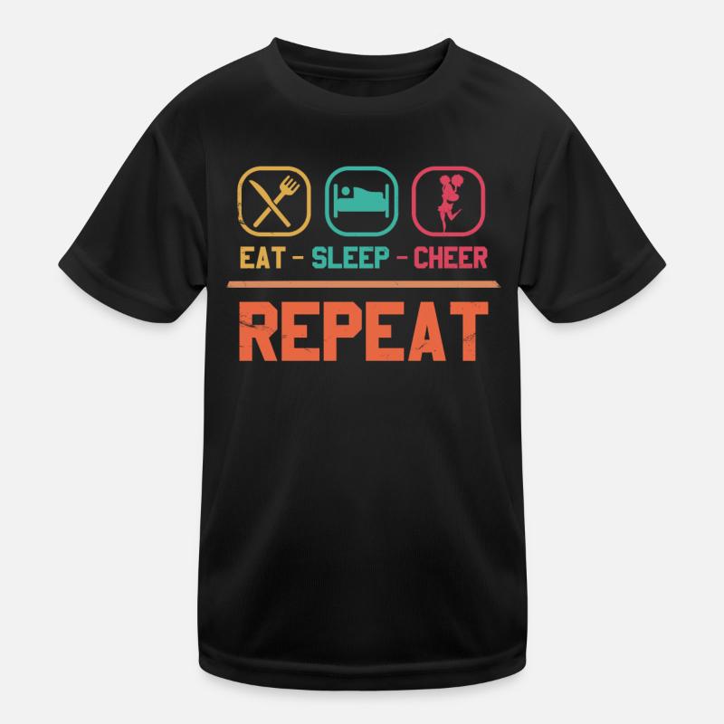 All about this basic design for cheerleaders Kids Functional T-Shirt
