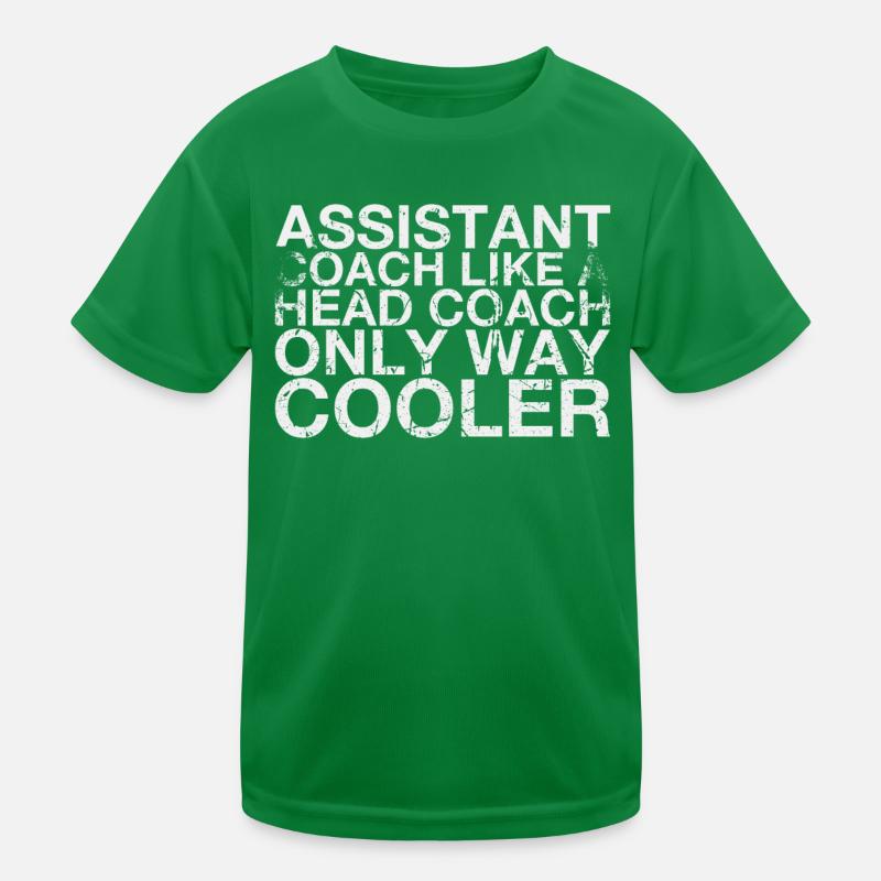 Assistenztrainer Wie Ein Cheftrainer Nur So Kinder Funktions-T-Shirt