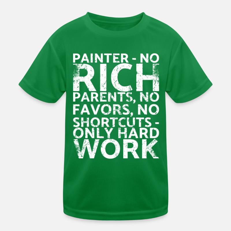 Painter_ Keine Reichen Eltern, Keine Kinder Funktions-T-Shirt