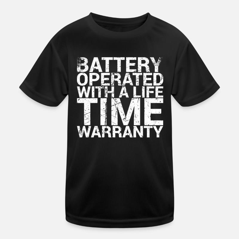 Battery powered with lifetime warranty for Kids Functional T-Shirt