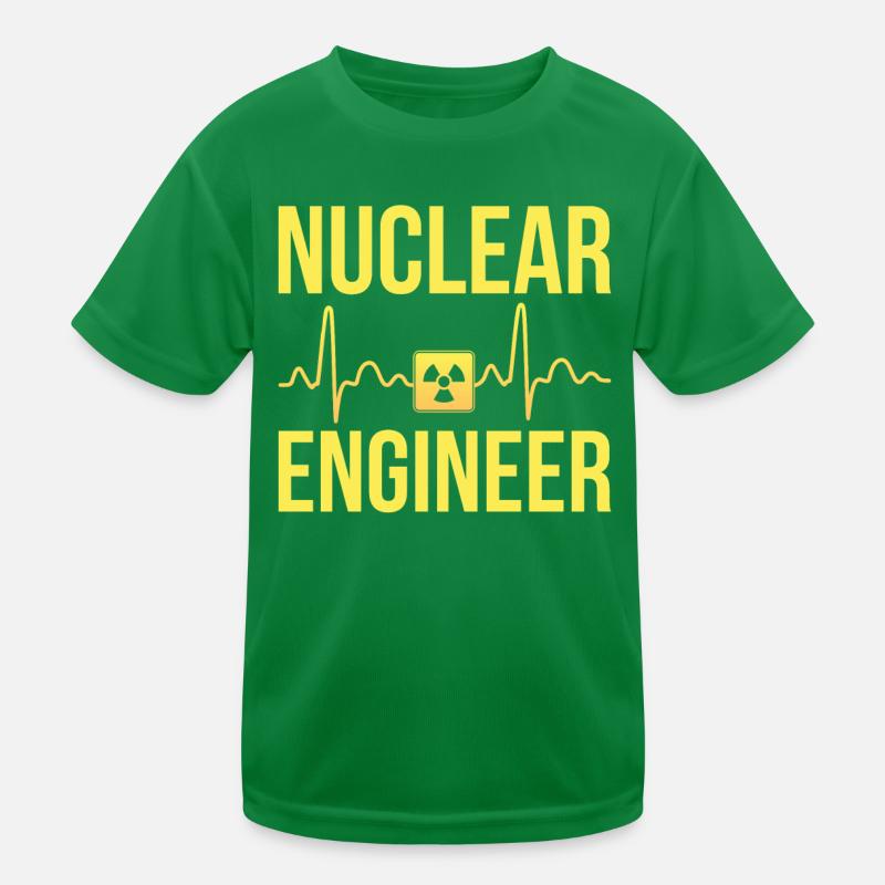 Nuclear Engineer Kids Functional T-Shirt
