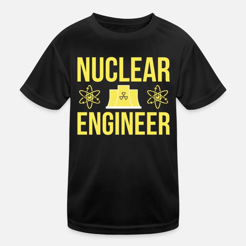 Nuclear Engineer Kids Functional T-Shirt