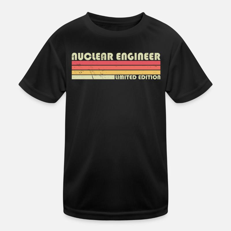 Nuclear Technology Professional Design for Kids Functional T-Shirt