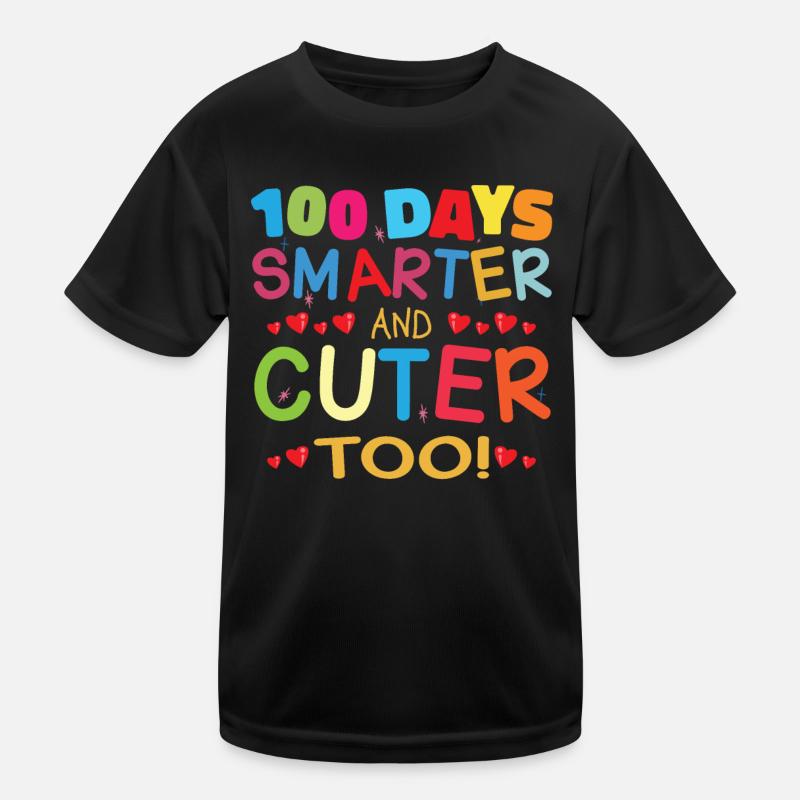 100 jours plus intelligents et plus mignons T-shirt sport Enfant