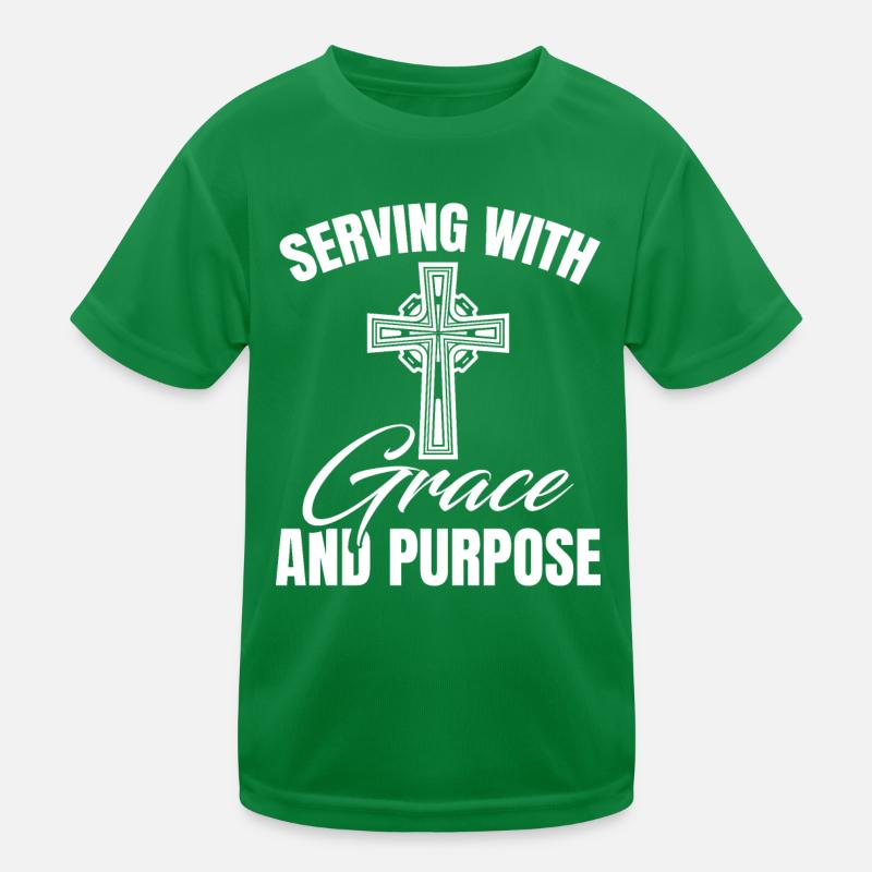 Serving with Grace and Purpose, Chaplain Kids Functional T-Shirt