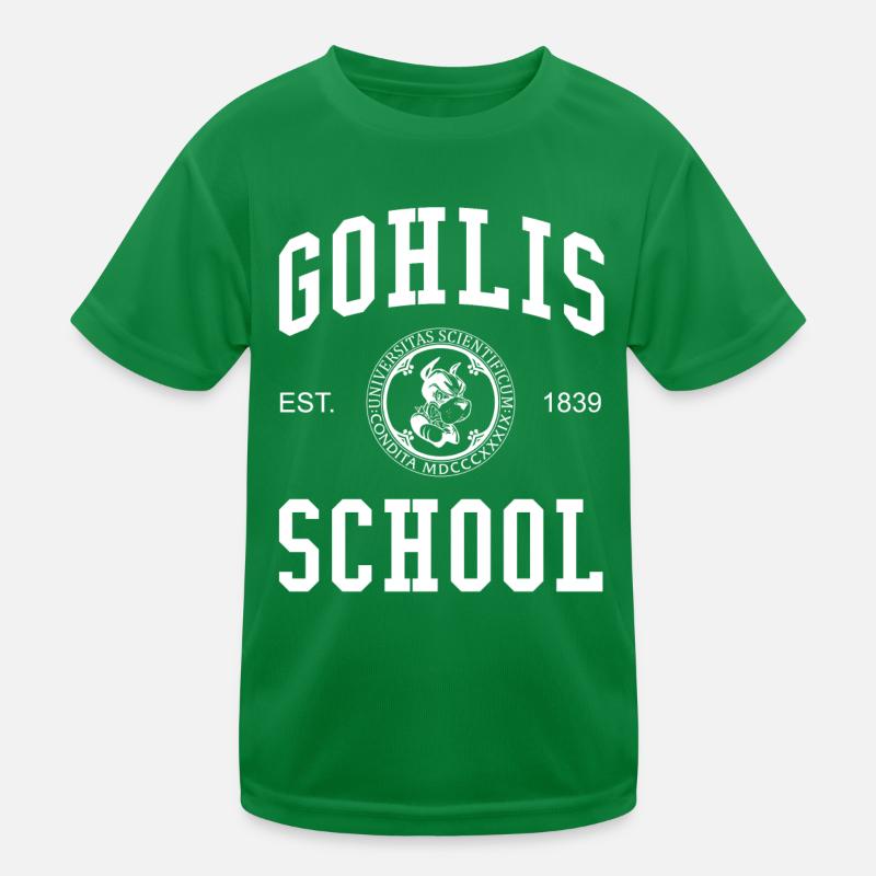 Leipzig École Gohlis École universitaire Université T-shirt sport Enfant